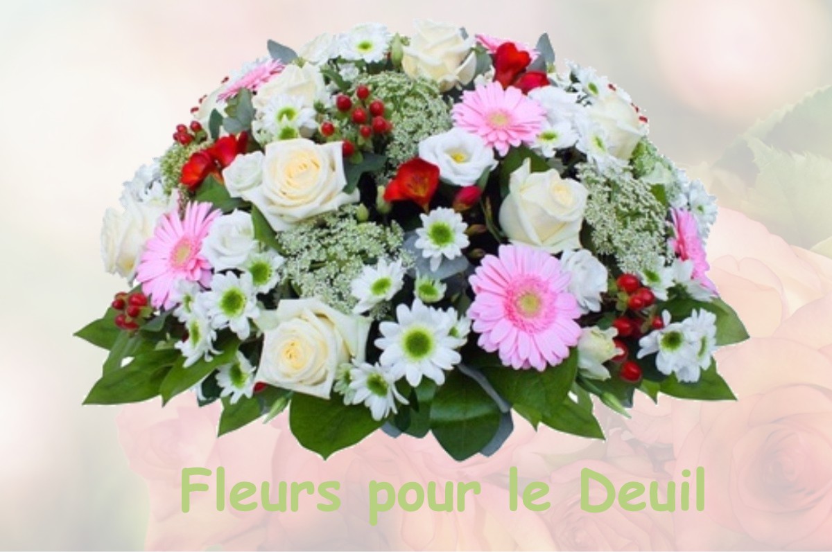 fleurs deuil MONDOUZIL